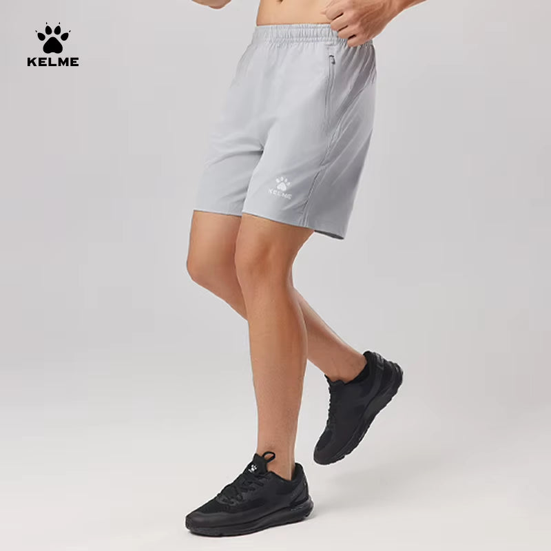 Men'S Ice Silk Shorts Outdoor Breathable Sports Shorts Football Running Quick-Drying Pants Training Shorts