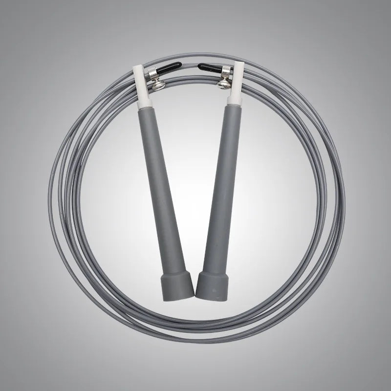 1Pcs Speed Jumping Rope Steel Wire Durable Fast Jump Rope Cable Sport Exercise Workout Equipments Home Gym