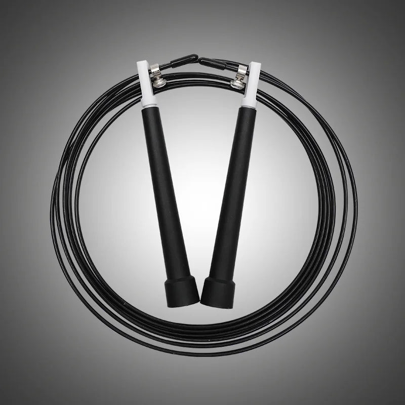 1Pcs Speed Jumping Rope Steel Wire Durable Fast Jump Rope Cable Sport Exercise Workout Equipments Home Gym