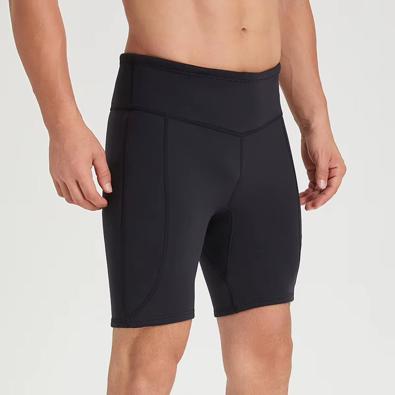 2Mm Neoprene Shorts Surf Pants Diving Wetsuit Shorts Swimming Trunks Women Men Pants for Snorkeling Kayaking Drifting Boating