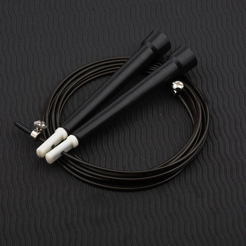 1Pcs Speed Jumping Rope Steel Wire Durable Fast Jump Rope Cable Sport Exercise Workout Equipments Home Gym