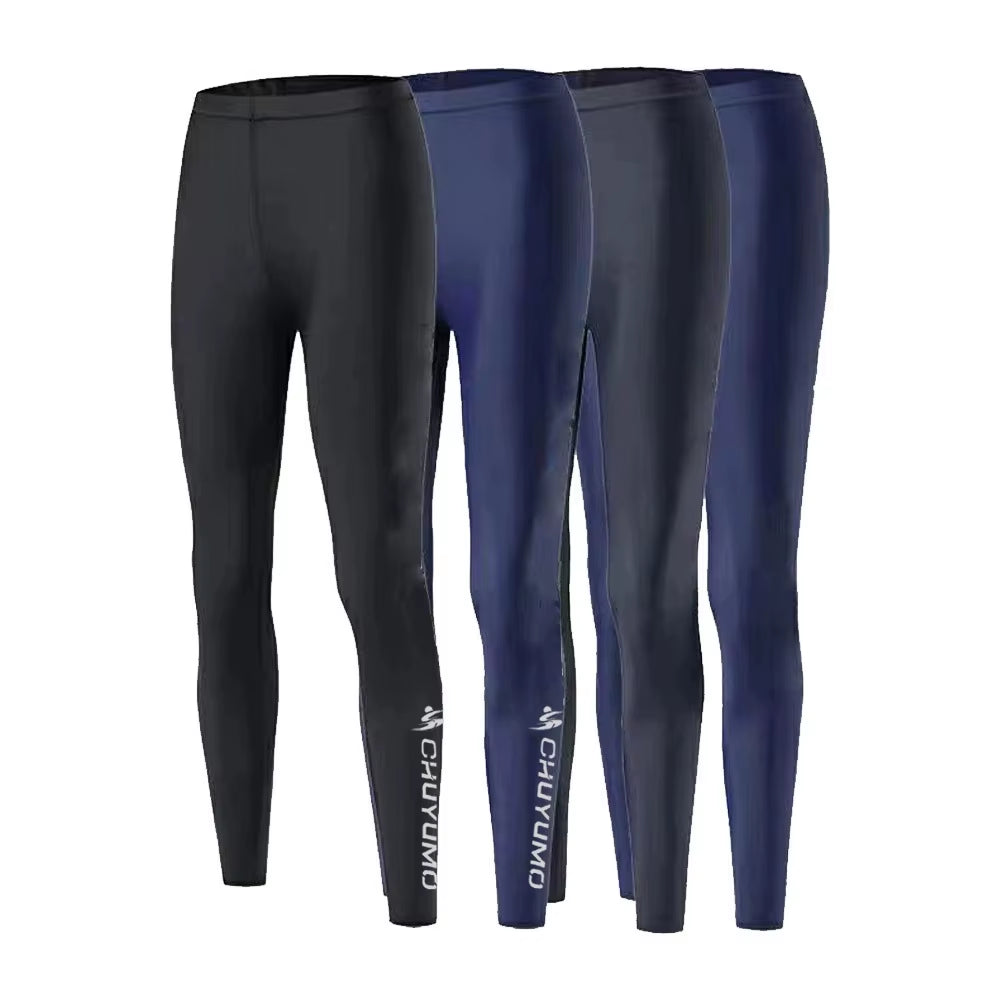 Men'S Outdoor Water Sports Surfing Beach Swim Pants Sun Protection Anti-Jellyfish Diving Rashguard Fitness Bathing Legging Pants