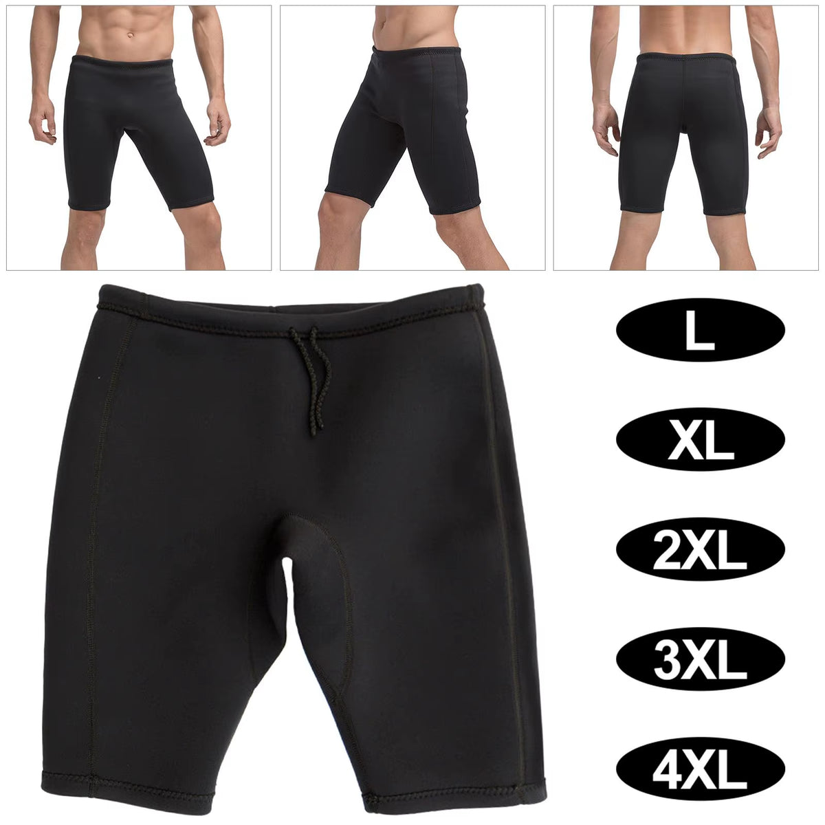 Men'S Women'S Wetsuit Pants Shorts 5Mm Neoprene Canoeing Swimming Surfing