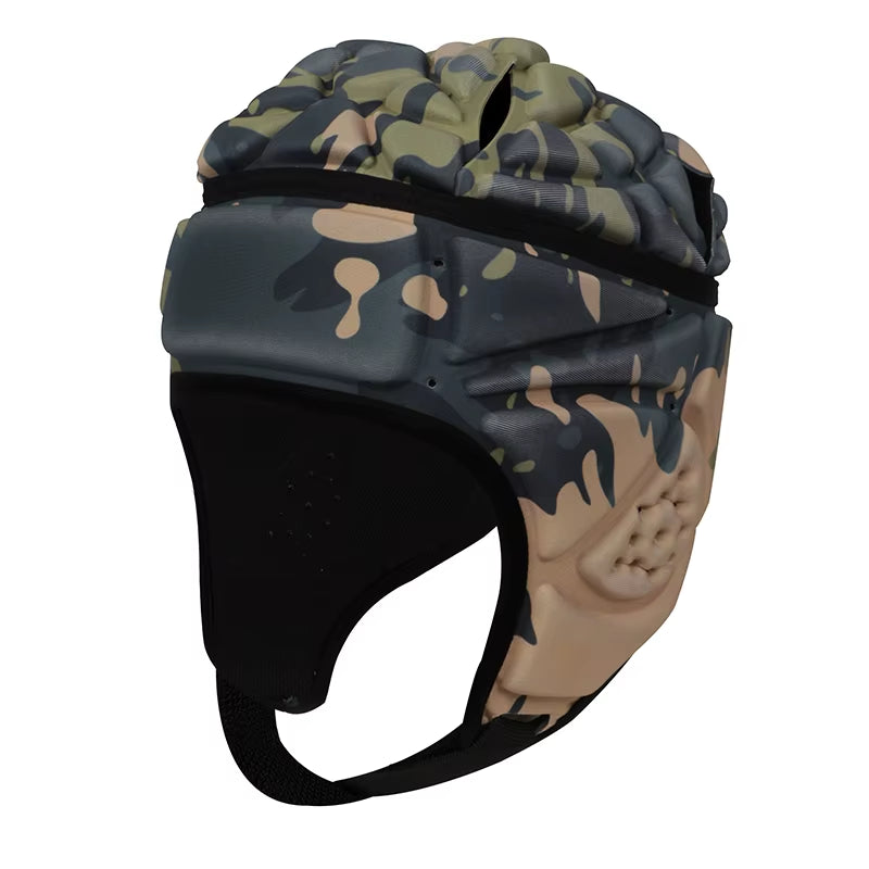 Rugby Helmet Headguard Headgear for Soccer Scrum Cap Head Protector Soft Protective Helmet