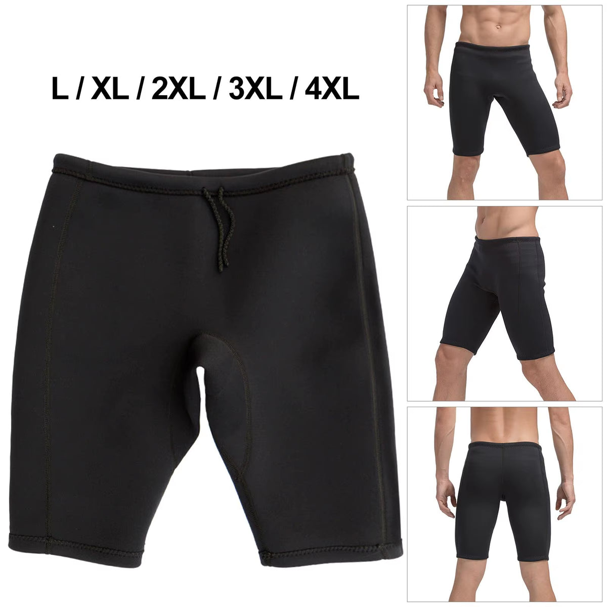 Men'S Women'S Wetsuit Pants Shorts 5Mm Neoprene Canoeing Swimming Surfing